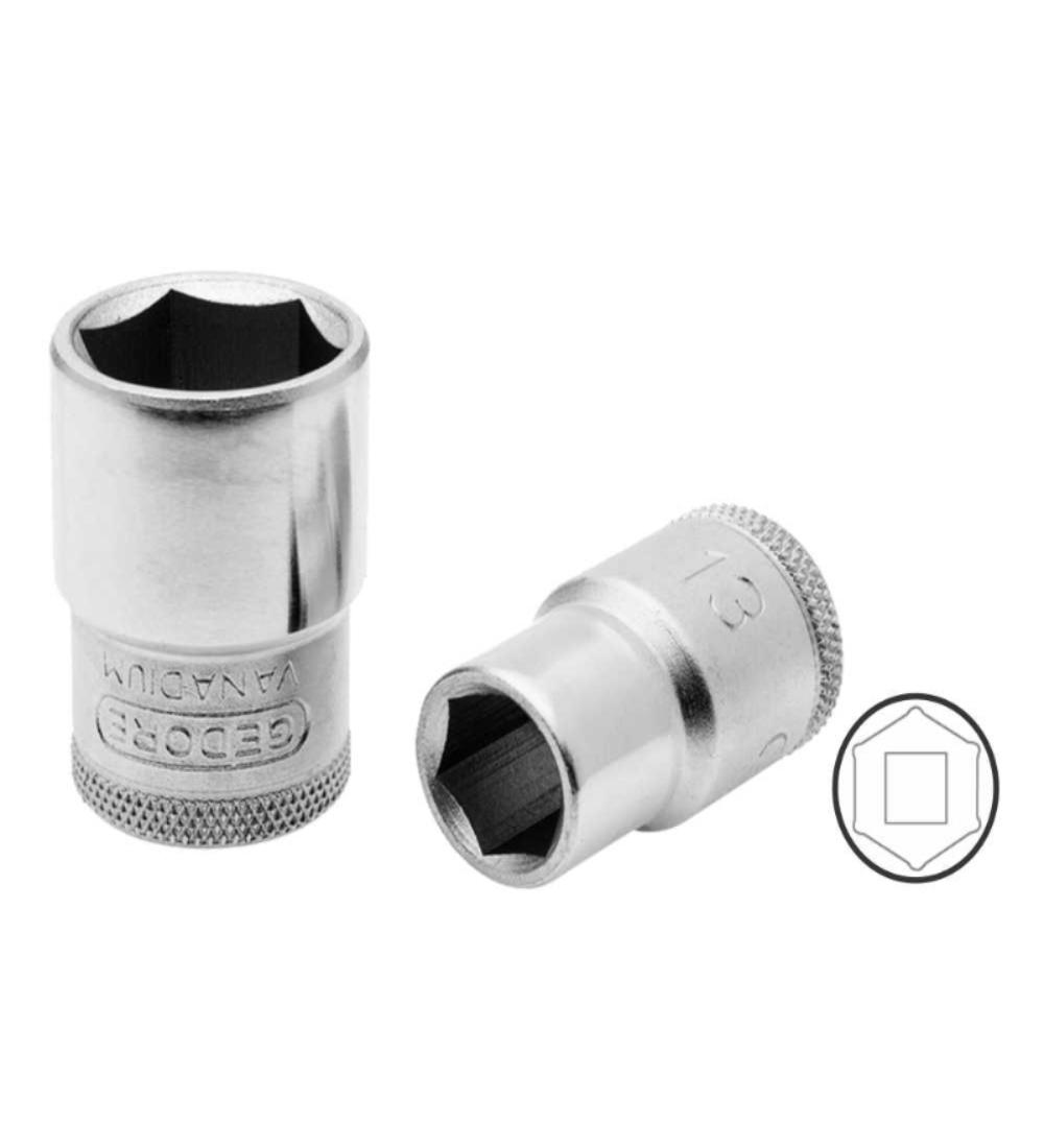 TUBO HEXAGONAL 1/2 GEDORE 13mm